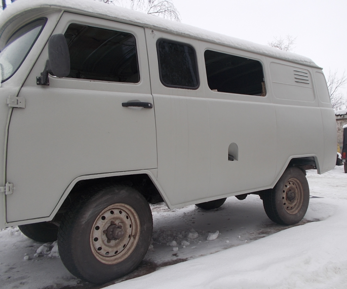 Обварка кузова на УАЗ-452 Буханка